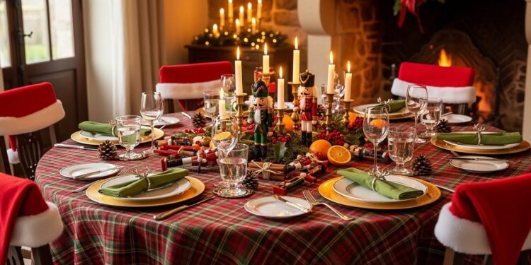 Découvrez 6 accessoires de Noël à moins de 10 € qui transforment votre table en véritable scène festive Des idées simples jolies et ultra abordables pour émerveiller vos invités sans vous ruiner    Viral Mag