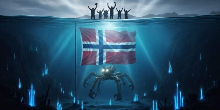 Norvège : Exploitation Minière Sous-Marine Repoussée à 2029 - Viral Mag Décision historique en Norvège le gouvernement reporte de quatre ans les licences dexploration minière des fonds marins sous la pression écologiste Victoire pour locéan ou frein à la transition énergétique Viral Mag