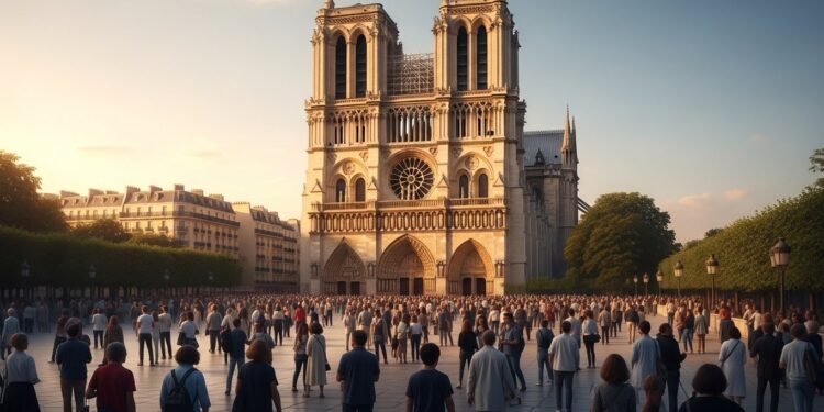 Découvrez pourquoi Notre Dame attire plus de 11 millions de visiteurs un an après sa réouverture Un succès phénoménal entre ferveur spirituelle et émerveillement architectural   Viral Mag