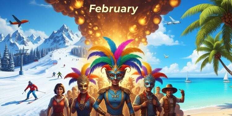 Découvrez les meilleures destinations pour février  soleil garanti ski enneigé carnavals festifs ou escapades dépaysantes Idées voyage pour tous les goûts et budgets en 2026    Viral Mag