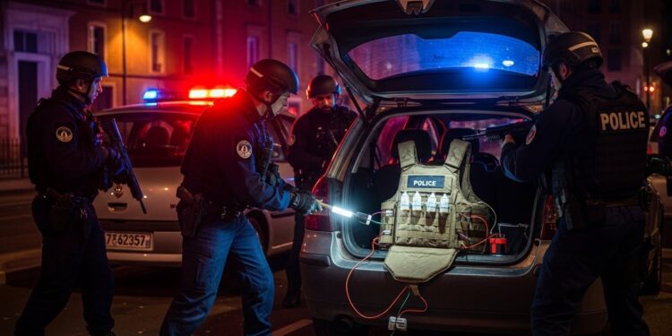 Panique à Toulouse : Fausse Ceinture Explosive pour un Clip Rap - Viral Mag Découvrez comment une simple imitation de ceinture explosive destinée à un clip de rap a déclenché un important dispositif de sécurité à Toulouse semant la panique parmi les forces de lordre Viral Mag