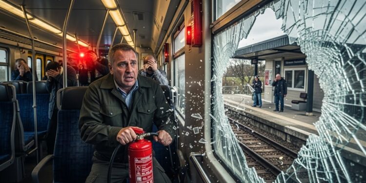Panique Dans Un Train : Menace À La Bombe Et Fuite Spectaculaire - Viral Mag Découvrez le récit choquant dun homme pris de folie qui menace de faire exploser un train Lyon Nantes brise une vitre et senfuit Un incident qui soulève des questions sur la sécurité dans les transports Viral Mag