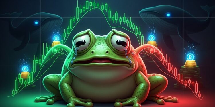 Pepe Coin : Alerte Sur Un Motif Baissier Malgré Achats Massifs - Viral Mag Découvrez comment le prix de Pepe Coin forme un pattern alarmant malgré laccumulation de 30 milliards de tokens par les whales Analyse technique et perspectives pour les investisseurs en cryptomonnaies Viral Mag