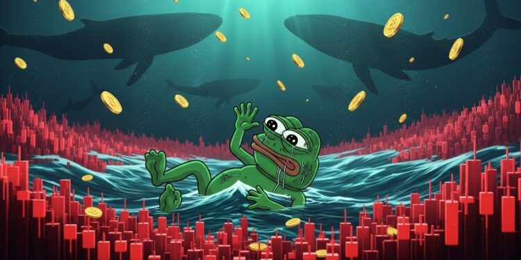 Découvrez pourquoi le prix du Pepe Coin seffondre avec la vente massive de 70 millions de tokens par les whales Analyse technique et perspectives pour ce meme coin en difficulté   Viral Mag