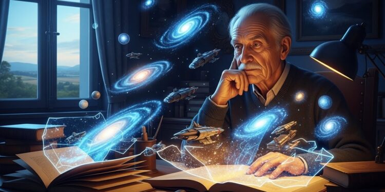 Pierre Bordage Est Mort : Adieu Au Maître De La SF Française - Viral Mag Décès brutal de Pierre Bordage à 70 ans Retour sur la vie et lœuvre immense de lauteur des Guerriers du silence qui a redonné ses lettres de noblesse à la science fiction française Viral Mag