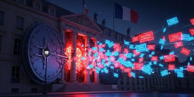 Piratage Massif du Ministère de l’Intérieur : Données Sensibles Exposées - Viral Mag Découvrez les détails alarmants du piratage du ministère de lIntérieur fichiers judiciaires personnes recherchées et données fiscales de millions de Français menacés Une crise majeure pour la cybersécurité nationale Viral Mag