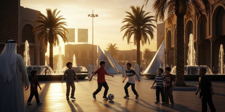 Découvrez comment la place Al Adl à Riyad ancien lieu dexécutions publiques est devenue un espace de jeux pour enfants Un contraste saisissant entre passé macabre et modernité saoudienne avec un record dexécutions en 2025   Viral Mag