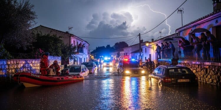 Des pluies torrentielles ont frappé Malaga et lAndalousie causant 339 incidents sans victimes Un épisode qui rappelle les inondations tragiques de 2024 à Valence et souligne limpact croissant du changement climatique en Espagne   Viral Mag