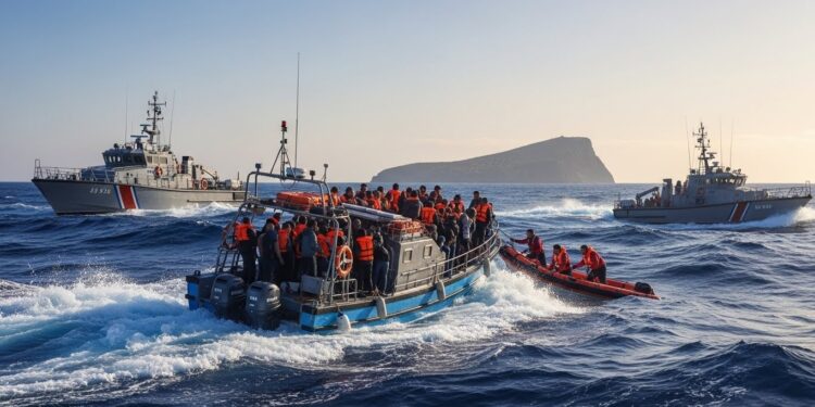 Les gardes côtes grecs ont sauvé plus de 840 migrants en cinq jours au large de la Crète et Gavdos Une vague darrivées périlleuses depuis la Libye qui soulève des questions sur la sécurité en Méditerranée   Viral Mag