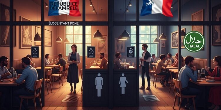 À Vaulx en Velin un food court halal propose une salle exclusivement féminine déclenchant une vive controverse sur les réseaux Le gérant défend un choix commercial mais des voix dénoncent un séparatisme Découvrez les détails et les réactions   Viral Mag