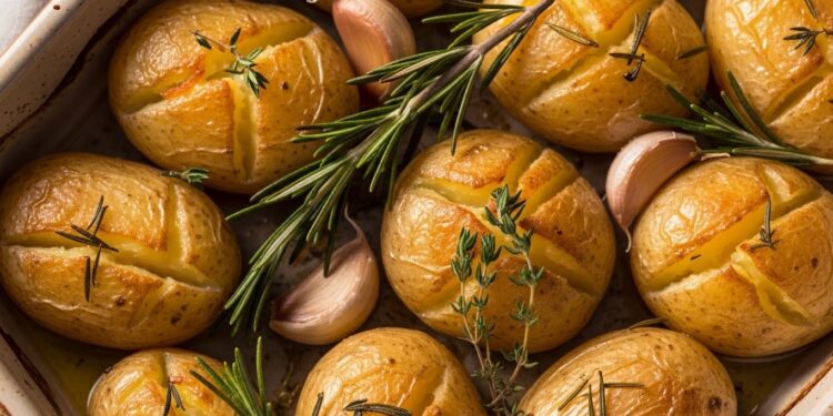 Pommes de Terre au Four Ultimes par Alain Ducasse - Viral Mag Découvrez la recette parfaite des pommes de terre au four signée Alain Ducasse Simple savoureuse et parfumée elle transforme un plat classique en chef dœuvre gastronomique Viral Mag