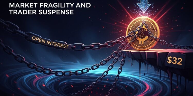 Découvrez pourquoi le rebond du token HYPE à 32$ semble précaire face à un open interest massif et un volume spot en baisse Analyse technique et perspectives pour les traders avertis   Viral Mag