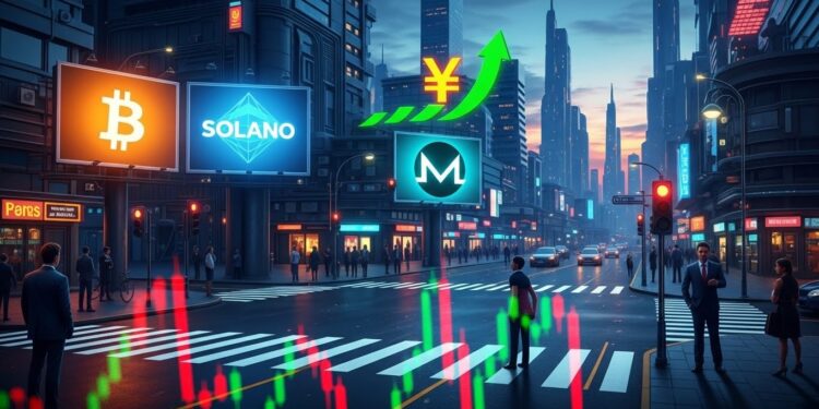 Découvrez limpact de la hausse des taux de la BoJ sur les cryptomonnaies Bitcoin Solana et Monero hésitent tandis que le marché digère cette décision inattendue Analyse complète des prix au 19 décembre 2025   Viral Mag