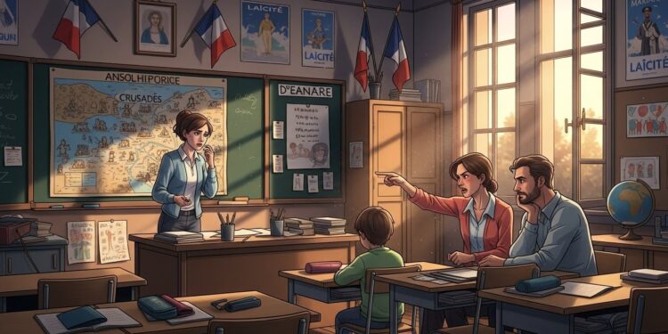 Définition des croisades en classe  un enseignant porte plainte après un échange tendu avec une mère délève qui lui reproche de  stigmatiser lislam  Deux versions sopposent   Viral Mag