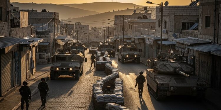 Un village palestinien en Cisjordanie totalement bouclé par larmée israélienne suite à une attaque au poignard et à la voiture qui a coûté la vie à deux Israéliens Détails des opérations et témoignages   Viral Mag