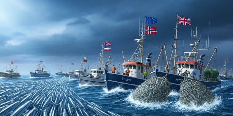Quotas de Pêche UE 2026 : Baisse Drastique du Maquereau et Tensions Géopolitiques - Viral Mag LUnion européenne adopte des quotas de pêche pour 2026 avec une réduction massive de 70 pour le maquereau des négociations tendues et un blocage historique sur les privilèges irlandais Viral Mag