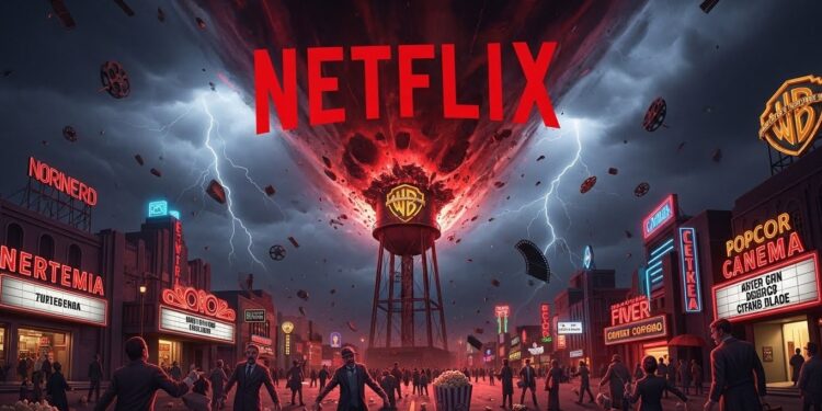 Le rachat de Warner Bros par Netflix pour 72 milliards de dollars fait trembler Hollywood les cinémas et Washington Concentration géante menace sur les salles et soupçons dingérence politique  tout ce que vous devez savoir   Viral Mag