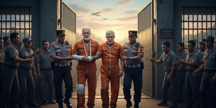 Rapatriement Humanitaire : Deux Néerlandais Condamnés Condamnés à Mort Quitte l’Indonésie - Viral Mag Découvrez lhistoire poignante dAli Tokman et Siegfried Mets deux Néerlandais condamnés pour trafic de drogue en Indonésie transférés pour un rapatriement humanitaire aux Pays Bas après des années derrière les barreaux Viral Mag