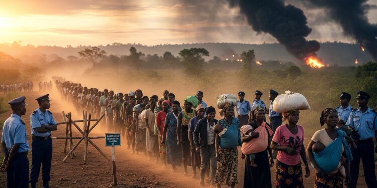 Dès le lendemain de laccord historique signé à Washington entre Kinshasa et Kigali des bombardements font fuir des centaines de civils vers le Rwanda La paix reste un mirage dans lest de la RDC   Viral Mag