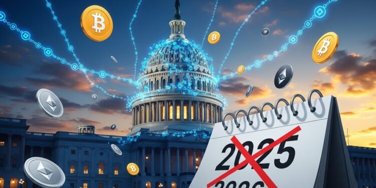 Régulation Crypto : Le Sénat Américain Repousse le Projet de Loi à 2026 - Viral Mag Le Sénat US reporte lexamen du projet de loi sur la structure des marchés crypto à début 2026 prolongeant lincertitude réglementaire pour les acteurs du secteur des actifs numériques Viral Mag