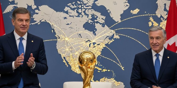 Claudia Sheinbaum rencontre Donald Trump et Mark Carney avant le tirage au sort du Mondial 2026 LACEUM est il menacé  Analyse exclusive des enjeux commerciaux et diplomatiques explosifs entre Mexique États Unis et Canada   Viral Mag