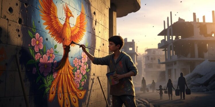 Retour à Daraya : Les Exilés Syriens Reconstruisent l’Espoir - Viral Mag Daraya symbole de la révolution syrienne renaît de ses ruines Exilés de retour après la chute dAssad ils rebâtissent leur ville et leur vie entre souvenirs douloureux et espoir tenace Viral Mag