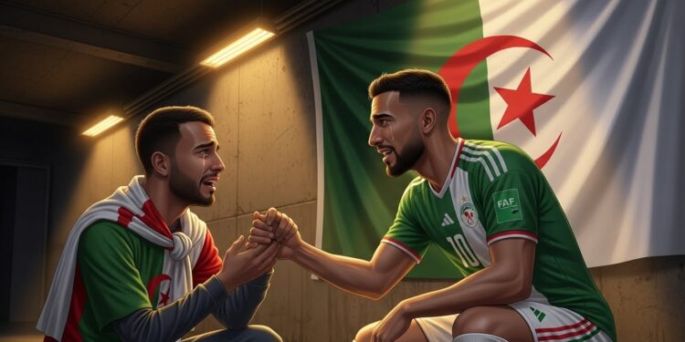 Riyad Mahrez héros du match contre le Burkina Faso marque les esprits en aidant un supporter en difficulté Découvrez ce moment humain qui dépasse le football   Viral Mag