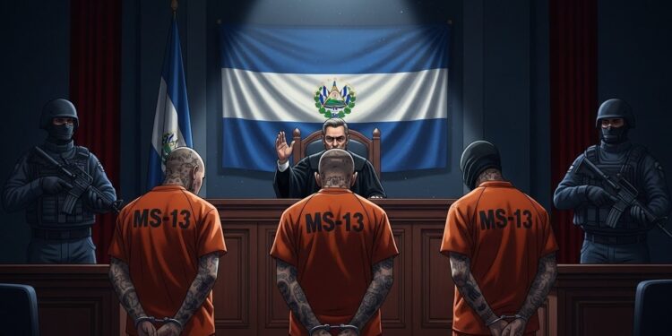 Découvrez les condamnations historiques infligées à des membres du MS 13 au Salvador  jusquà 1335 ans de prison Une lutte impitoyable contre les gangs qui divise lopinion   Viral Mag