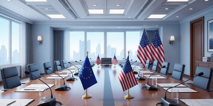 LUnion européenne condamne fermement les interdictions de voyage imposées par les États Unis à Thierry Breton et quatre autres Européens pour leur rôle dans la régulation numérique Une escalade diplomatique inédite   Viral Mag