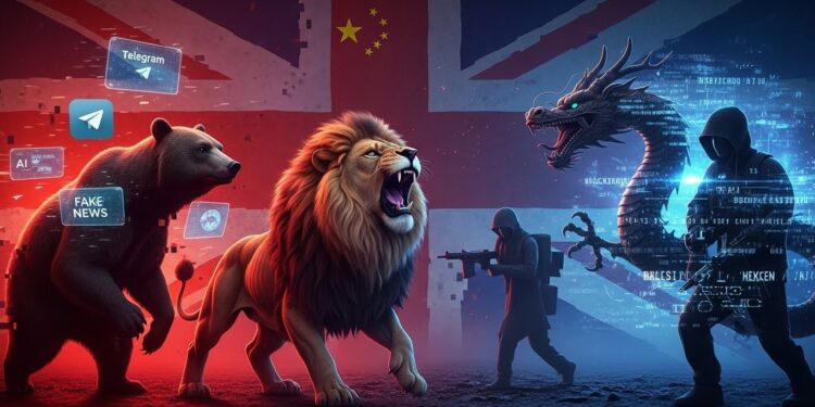 Sanctions Britanniques Contre la Désinformation Russe - Viral Mag Le Royaume Uni frappe fort avec de nouvelles sanctions contre des entités russes impliquées dans la manipulation de linformation et des entreprises chinoises accusées de cyberattaques Découvrez les détails de cette escalade diplomatique Viral Mag