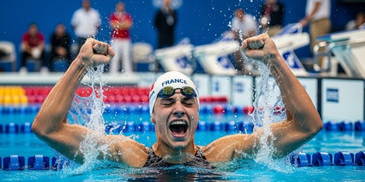 Découvrez comment le jeune prodige Sauveur Cristofini 16 ans a battu le record de France des 16 ans sur 400m 4 nages détenu par une star olympique lors des Championnats juniors à Angers   Viral Mag