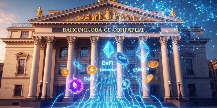 Sberbank Se Tourne Vers la DeFi Face à l’Appétit Crypto - Viral Mag Découvrez comment Sberbank géant bancaire russe teste des produits DeFi et la tokenisation pour répondre à la demande croissante de ses clients en cryptomonnaies Une convergence historique entre finance traditionnelle et décentralisée Viral Mag