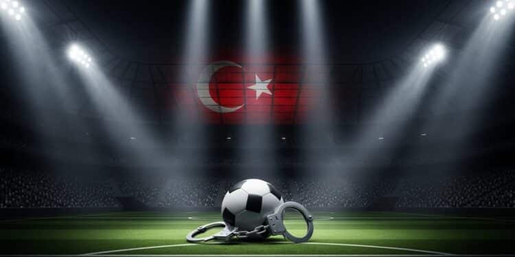 Scandale des Paris : 29 Joueurs Turcs Arrêtés en Pleine Saison - Viral Mag Découvrez le plus gros scandale de paris illégaux du football turc 29 joueurs arrêtés dont des stars de Galatasaray et Fenerbahçe Matchs truqués arbitres suspendus le séisme qui ébranle la Süper Lig Viral Mag