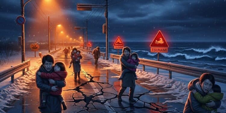 Découvrez les détails du puissant séisme de magnitude 76 qui a secoué le nord du Japon provoquant un tsunami et au moins 30 blessés Évacuations dégâts et traumatisme ravivé   Viral Mag