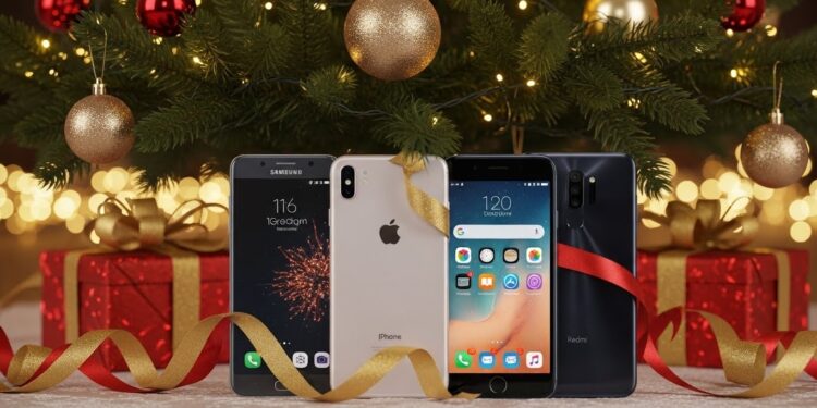 Smartphones Stars en Promo : Idées Cadeaux Noël Irrésistibles - Viral Mag Découvrez les meilleurs smartphones Samsung Apple et Xiaomi en promotion exceptionnelle pour Noël Des modèles haut de gamme à prix mini loccasion parfaite pour un cadeau tech qui fait mouche Viral Mag