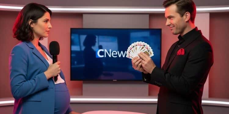 Découvrez la riposte cinglante de Sonia Mabrouk enceinte face aux critiques dÉric Antoine sur CNews Une polémique qui révèle les tensions médiatiques et les échanges privés inattendus entre les deux animateurs   Viral Mag