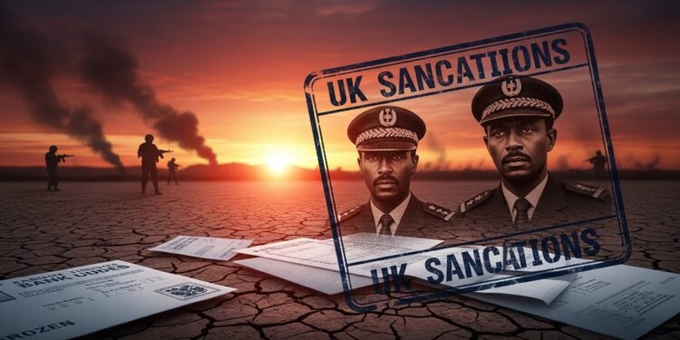 Le Royaume Uni gèle les avoirs et interdit lentrée à quatre hauts responsables des Forces de soutien rapide dont le frère dHemedti accusés de viols massacres et famine comme armes de guerre au Soudan   Viral Mag