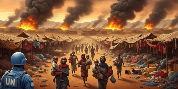 Le chef des droits de lhomme de lONU lance un cri dalarme  les combats sintensifient au Kordofan les civils paient le prix fort et la famine menace datrocités similaires à El Facher plane Famine bombardements exécutions le cauchemar continue   Viral Mag