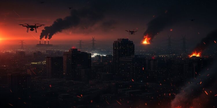 Soudan Plongé Dans Le Noir : Frappes De Drones Dévastatrices Sur Une Centrale Électrique - Viral Mag Découvrez comment des frappes de drones sur la centrale dAl Muqrin à Atbara ont causé une panne massive délectricité à Khartoum et Port Soudan tuant deux secouristes et aggravant la crise au Soudan Viral Mag