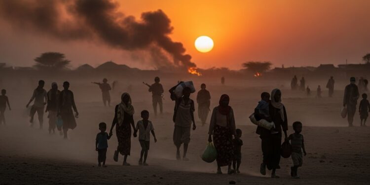 Plus de 10 000 civils ont fui le Darfour Nord et le Kordofan Sud en seulement 72 heures à cause des combats intenses La crise humanitaire saggrave dans un pays déchiré par la guerre depuis 2023   Viral Mag