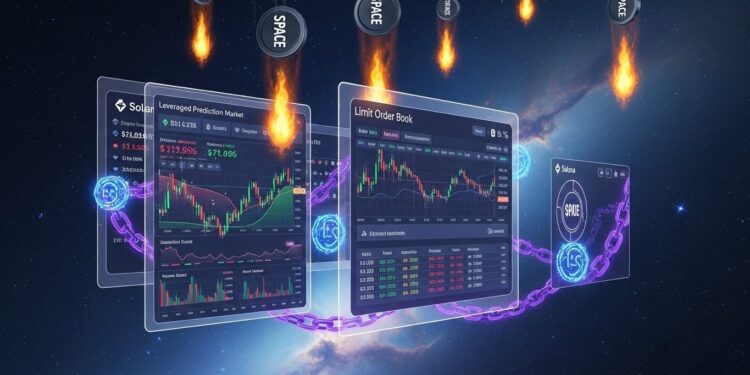 Space Token Sale : Marché Prédiction Leverage Sur Solana - Viral Mag Découvrez Space la nouvelle plateforme de marchés de prédiction à effet de levier jusquà 10x sur Solana Token sale lancé le 17 décembre 2025 avec un modèle innovant de pricing variable et tokenomics attractifs Viral Mag