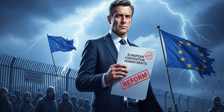 Starmer et Frederiksen Appellent à Réformer la Convention des Droits de l’Homme - Viral Mag Keir Starmer et Mette Frederiksen plaident pour une réforme de la Convention européenne des droits de lhomme afin de mieux contrôler limmigration illégale et protéger les démocraties européennes Un message fort à la veille dune réunion clé Viral Mag