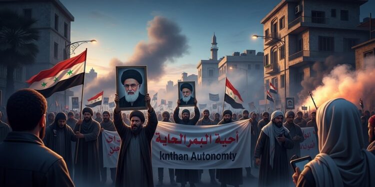 En Syrie des manifestations de la communauté alaouite ont tourné au drame avec deux morts à Lattaquié Entre revendications dautonomie et violences sectaires la tension monte après une attaque meurtrière contre une mosquée   Viral Mag