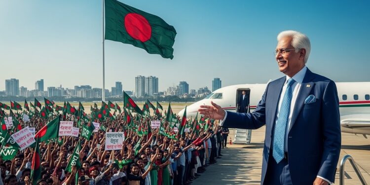 Après 17 ans à Londres Tarique Rahman rentre au Bangladesh ce 25 décembre 2025 Héritier du BNP il vise le poste de Premier ministre lors des élections cruciales de 2026 Un retour chargé dhistoire et denjeux   Viral Mag