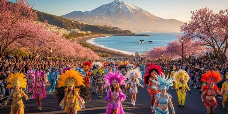 Découvrez pourquoi février est le mois secret pour visiter Tenerife  climat doux carnaval légendaire floraison des amandiers et moins de touristes Guide complet 2026    Viral Mag