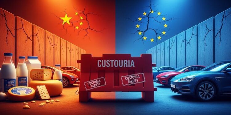 LUE conteste vigoureusement les taxes chinoises sur les produits laitiers européens jugées injustifiées Découvrez les enjeux de cette escalade dans les relations commerciales entre Bruxelles et Pékin   Viral Mag