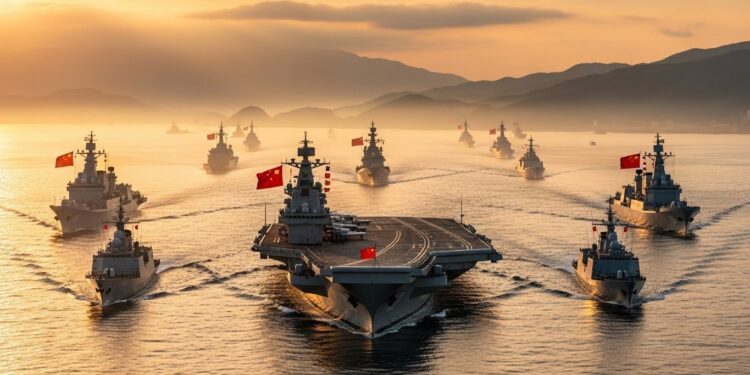 Taïwan alerte sur un vaste déploiement naval chinois de la mer Jaune à la mer de Chine méridionale Une opération militaire denvergure qui menace la stabilité régionale   Viral Mag