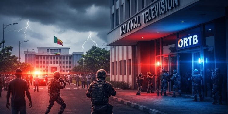 Tentative de Coup d’État au Bénin : Le Pouvoir Vacille-t-il ? - Viral Mag Ce dimanche matin des militaires ont annoncé avoir destitué le président Patrice Talon La présidence affirme garder le contrôle total Que sest il vraiment passé à Cotonou Analyse complète dune journée sous haute tension Viral Mag