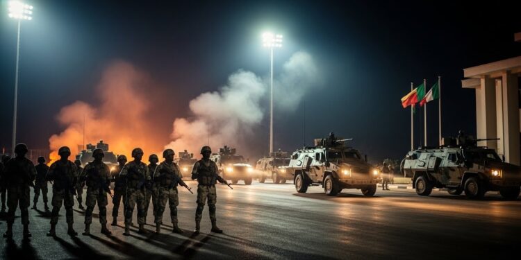 Tentative de Coup d’État au Bénin : Les Détails Choc - Viral Mag Découvrez comment le Bénin a échappé à un coup dÉtat ce week end grâce à lintervention rapide du Nigeria de la Côte dIvoire et de la France 200 soldats étrangers encore sur place Viral Mag