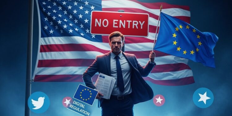 Découvrez pourquoi Thierry Breton ex commissaire européen et fer de lance du DSA est interdit de séjour aux États Unis Conflits avec Elon Musk régulation tech et réactions européennes au cœur de laffaire   Viral Mag